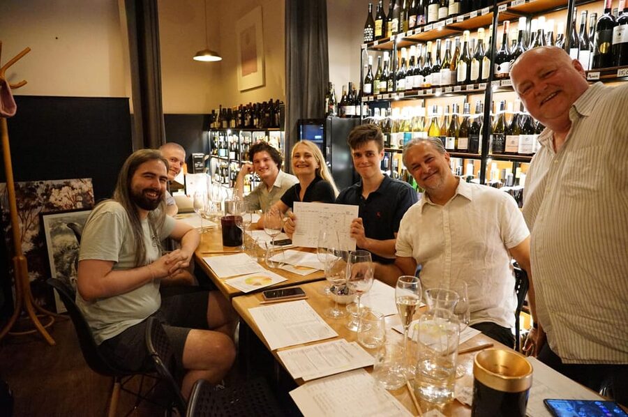 8-Tier Hungarian Wine Tasting in a Cozy Downtown Wine Bar - The food pairing is more than a token snack