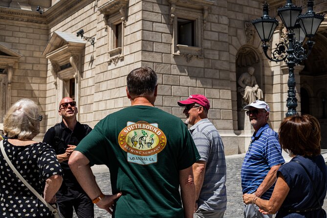 All About Budapest: Full Day Walking Tour with Lunch & Metro Pass - Széchenyi Baths from the outside