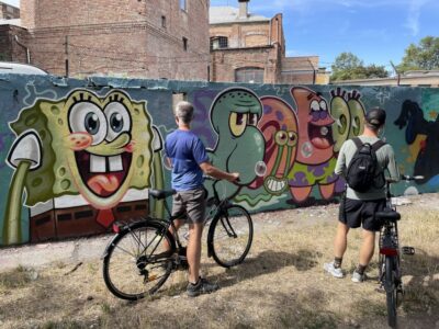 Alternative Bike tour: Graffiti Wall and Peace