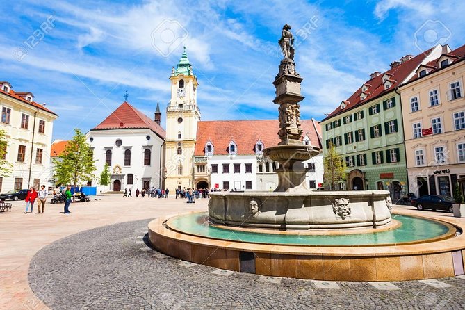 Bratislava, one day private trip from Budapest with guide! - Two Hours in the Medieval Old Town