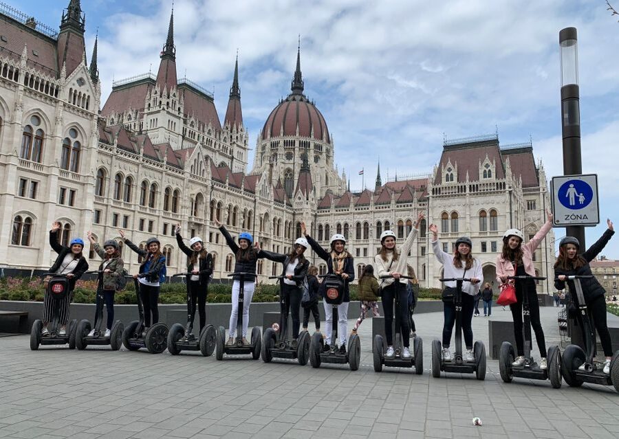 Budapest: 1 Hour Segway Tour - Parliament Hightails - Shoes on the Danube Bank, a quiet final stop
