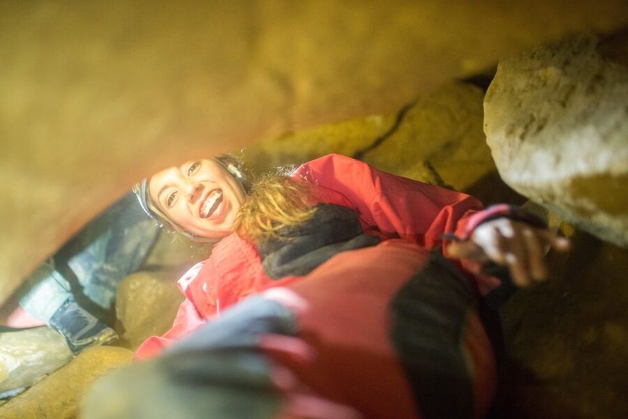Budapest: Adventure Caving Tour with Guide - Inside the cave: climbing, crawling, and tight squeezes