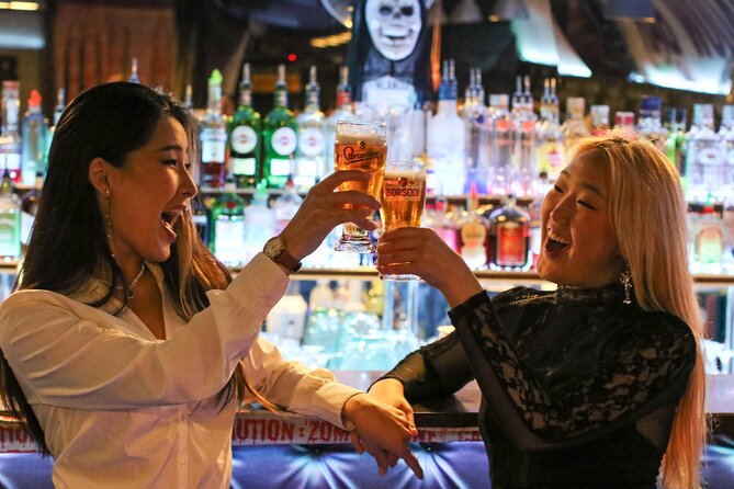 Budapest: Bar Crawl Tour with Drinks and Shots Included - Stop three: a relaxed beer break on Király utca