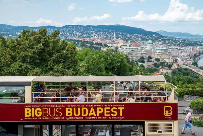 Budapest: Big Bus Hop-On Hop-Off Tour & Danube River Cruise - Heroes’ Square, the baths, and the city park