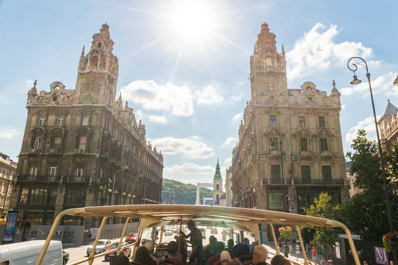 Budapest: Big Bus Hop-On Hop-Off Tour & Danube River Cruise - Váci Street, Gellért Baths, and the south side of Buda