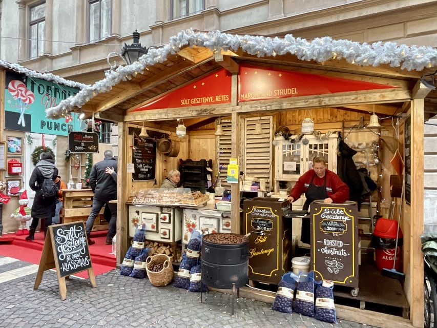Budapest: Christmas Market Guided Walking Tour with Tastings - Mulled wine and marzipan along the way