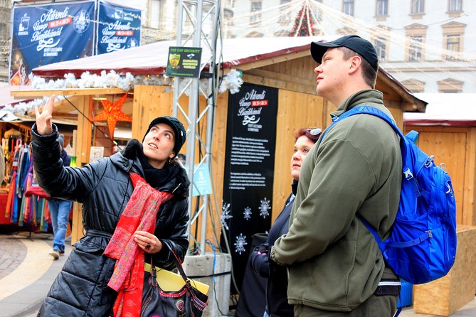 Budapest Christmas Walking Tour & Entry to St Stephen's Basilica - Down to the Danube and the Little Princess statue