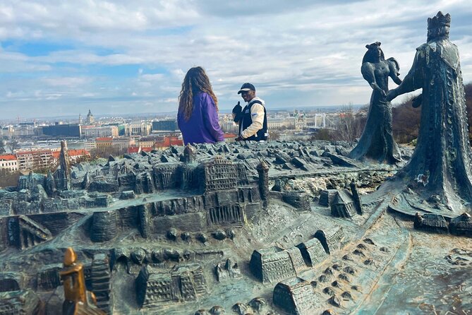 Budapest Citadel Tour on E-Scooter with The Best Panoramic Views - St. Gellért Thermal Bath in 10 minutes