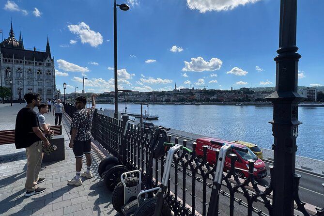 Budapest City Segway / Sightseeing Tours Buda+Pest - Crossing the Danube at the Chain Bridge