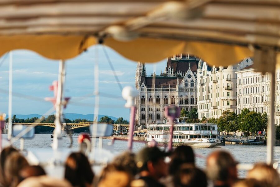 Budapest: Danube River City Lights Express Cruise - The upper deck is the place to be