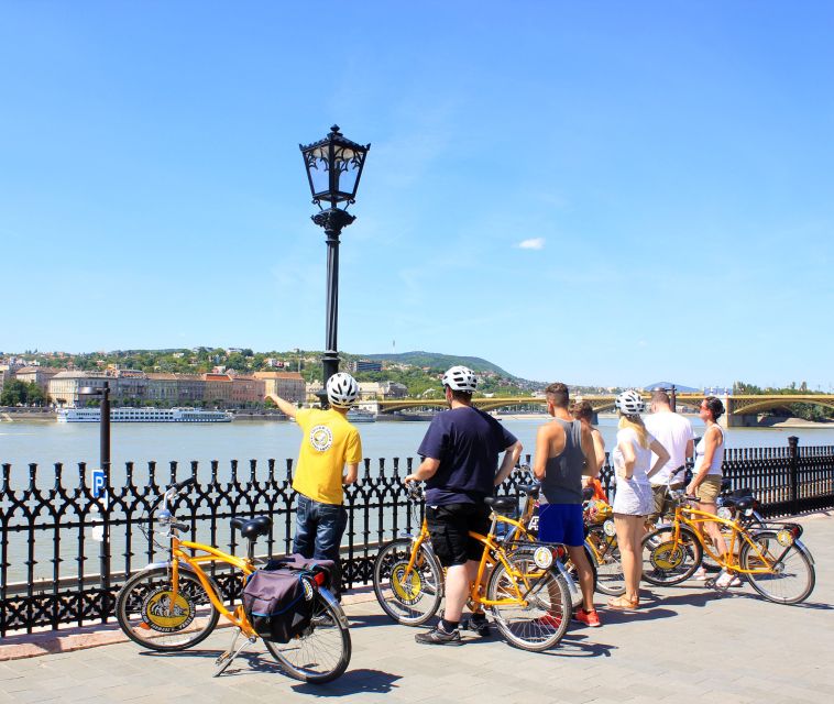 Budapest: Danube River Views Bike Ride - Clark Adam Square, Hotel Gellert, and Rudas Baths