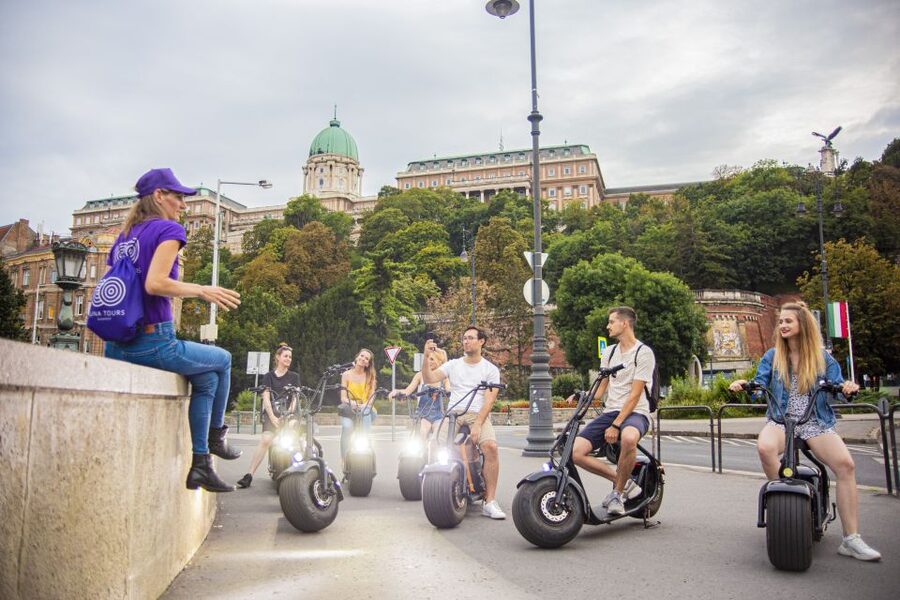 Budapest: E-Scooter Top Sights Tour with Fisherman's Bastion - Matthias Church and the Castle District
