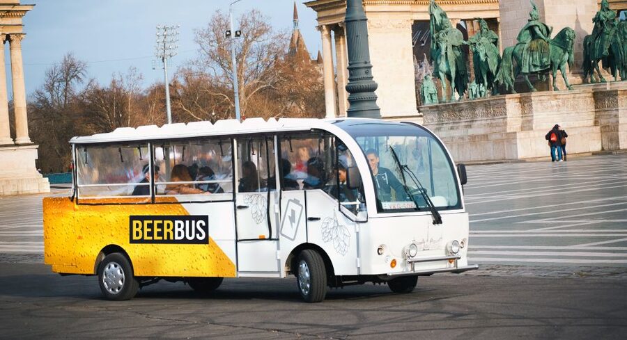 Budapest: eBeerBus Sightseeing Tour - Who will get the best value from $31