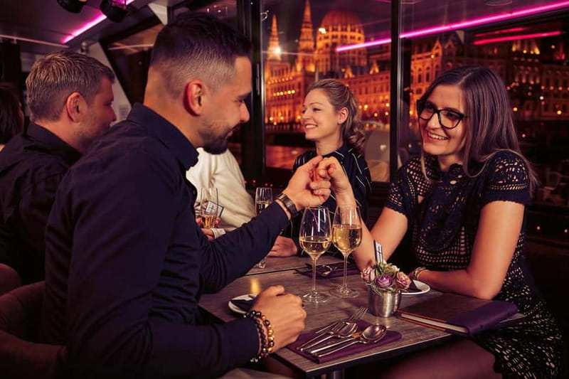 Budapest: Evening Cruise with 4-Course Dinner - The Danube Route, Landmark by Landmark