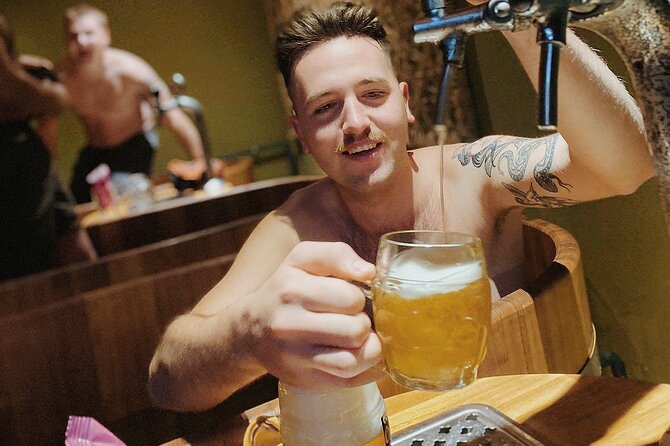 Budapest Exclusive Thermal Spa LUKACS LUXURIOUS PRIVATE BEER BATH - A beer bath that is really a thermal soak