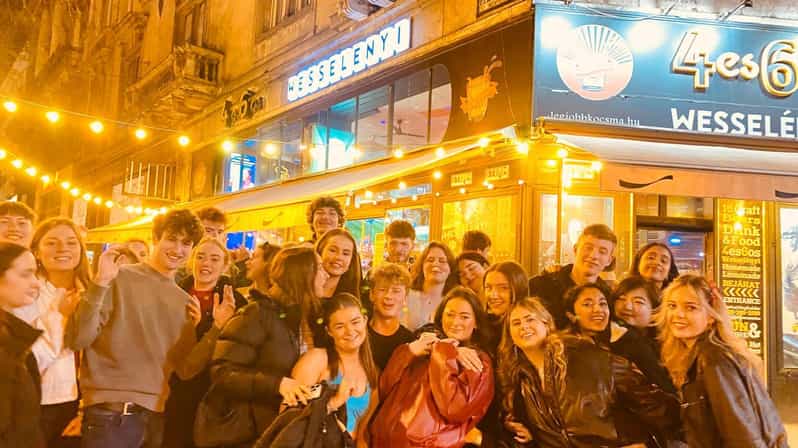 Budapest: Guided Bar Crawl with 1 Hour Open Bar and Shots - Key points to know before booking