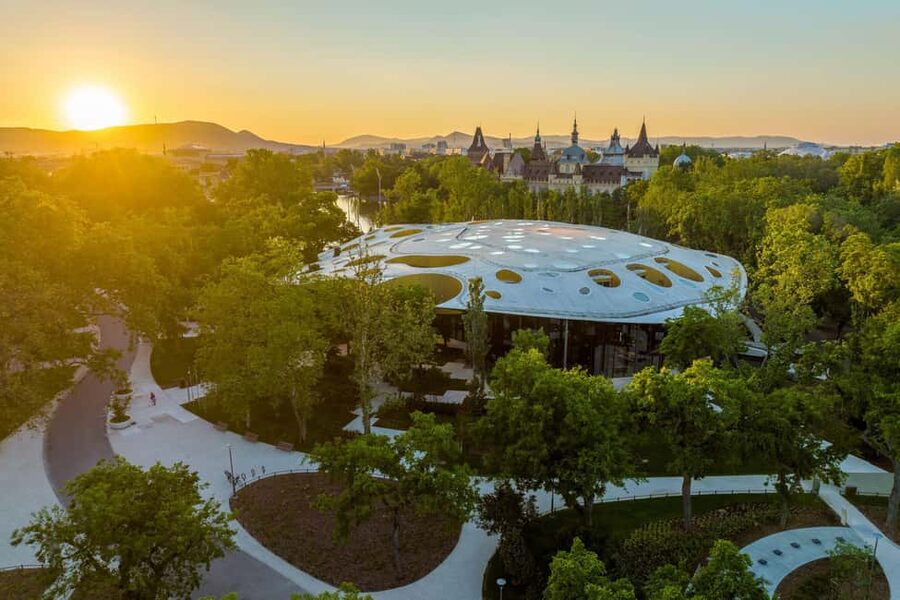 Budapest: Guided Tour of the House of Music, Hungary - The spiral staircase and the building’s open levels