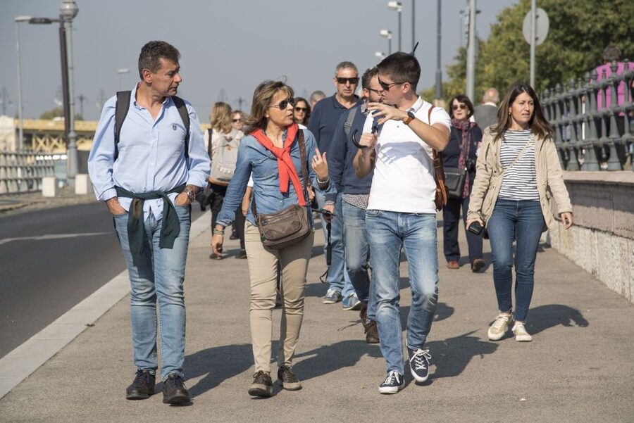 Budapest: Guided Walking Tour of Pest - Parliament from the outside