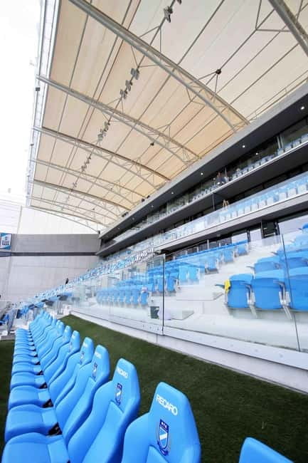 Budapest: Hidegkuti Stadium Guided Tour - The press room, VIP sector, and SKY box