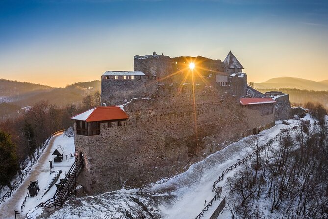 Budapest Hike to Visegrád Castle w or wo Sauna/Danube beach - Walking under giant trees for 80 to 90 minutes