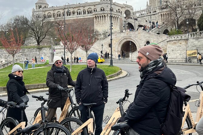 Budapest: Historic Downtown ride on E-Bicycles Buda & Pest - Royal Gardens, Rudas Baths, and Liberty Bridge