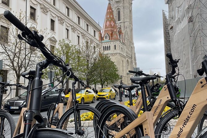 Budapest: Historic Downtown ride on E-Bicycles Buda & Pest - Heroes’ Square and Budapest’s national story
