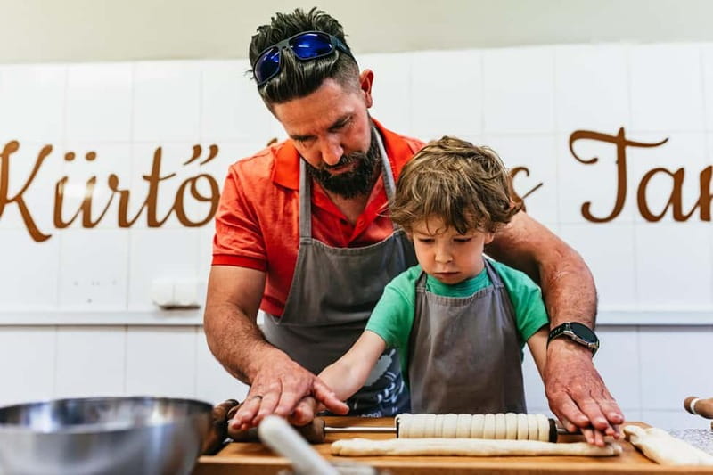 Budapest: Hungarian Chimney Cake Workshop in the City Center - Choosing sugar, coconut, or cinnamon