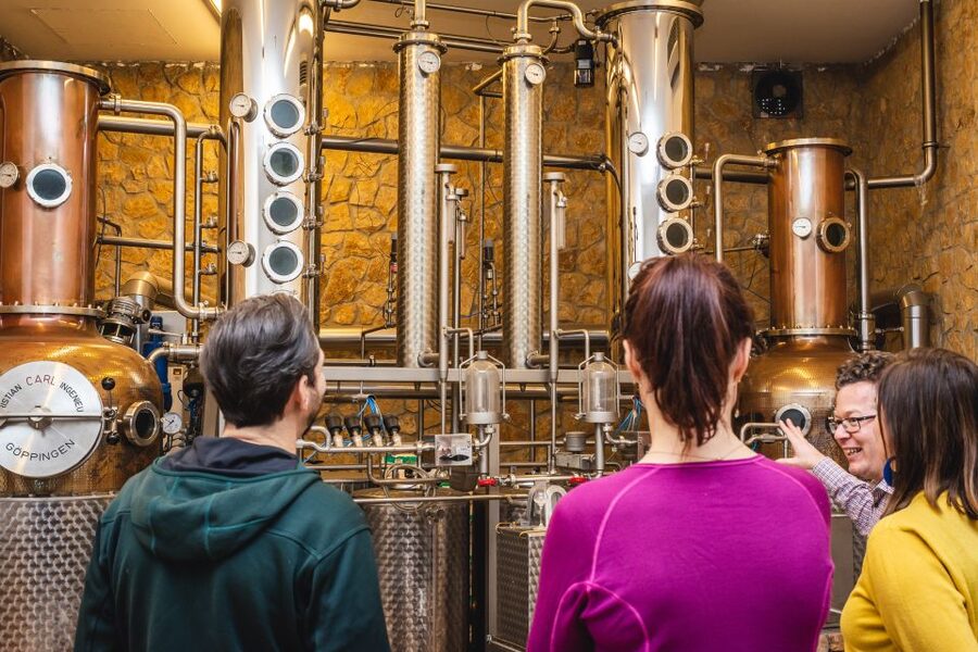 Budapest: Hungarian Whisky, Gin, and Pálinka Tasting - Inside one of Hungary’s oldest distilleries