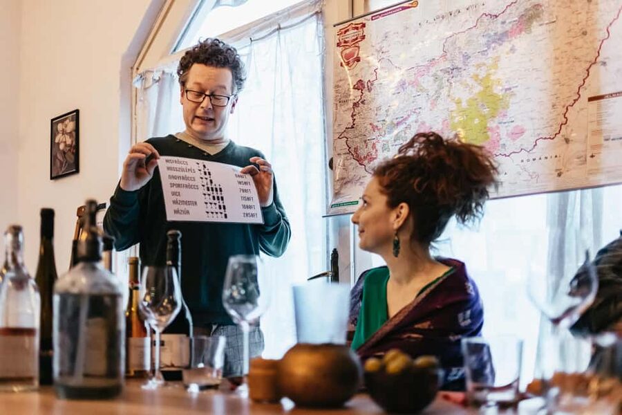 Budapest: Hungarian Wine Tasting with 7 Wines and Tapas - Miki, Miklos, Micky, and Luca as hosts