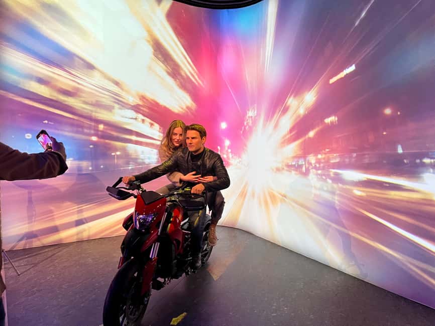 Budapest: Madame Tussauds Entry Ticket - Music and sports stations keep the pace moving