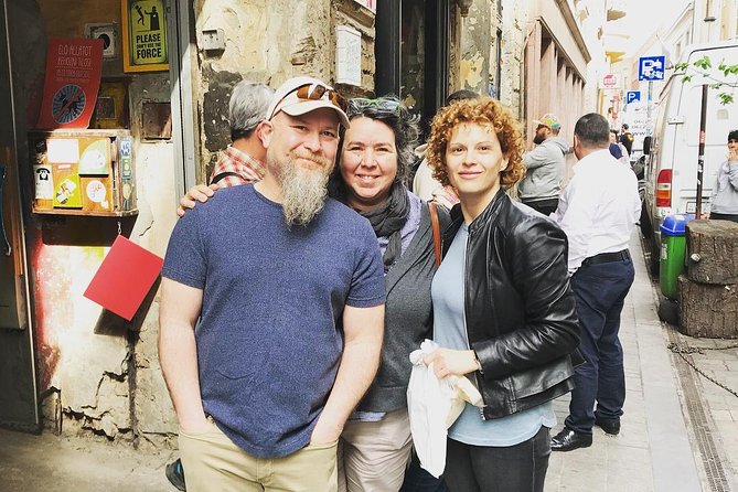 Budapest Market Tour & Home Cooking Class with local Chef & Guide - Sitting down to eat together