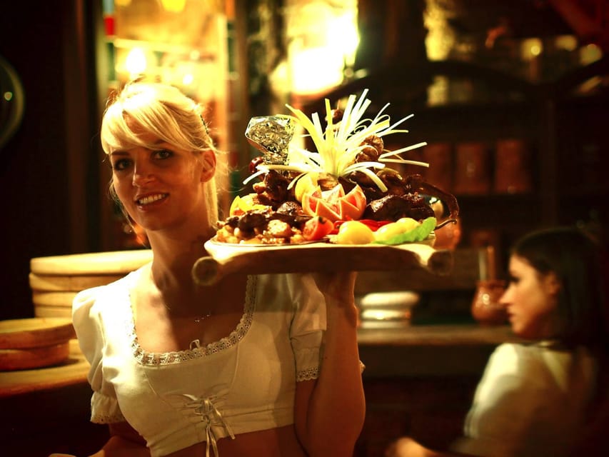 Budapest: Medieval Dinner Show with Drinks - Entering the Lancelot XIII medieval tavern