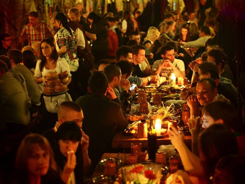 Budapest: Medieval Dinner Show with Drinks - What the show is like between bites