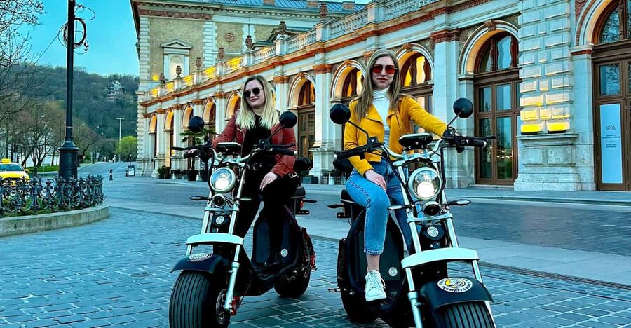 Budapest: Monster Bike Roller Guided City Tour - Buda Castle and the climb made easier