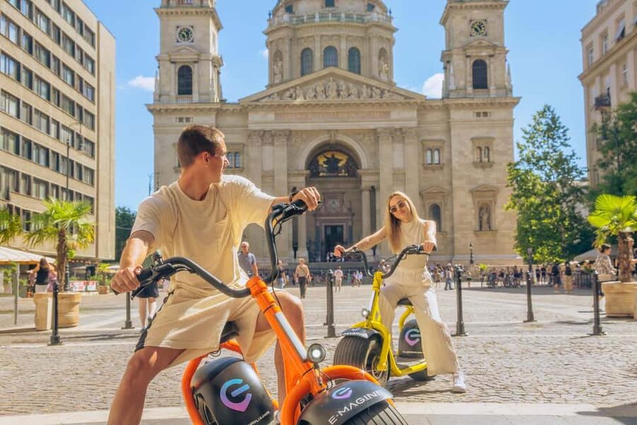 Budapest: MonsteRoller E-Scooter Tour - Small groups, private rides, and family limits