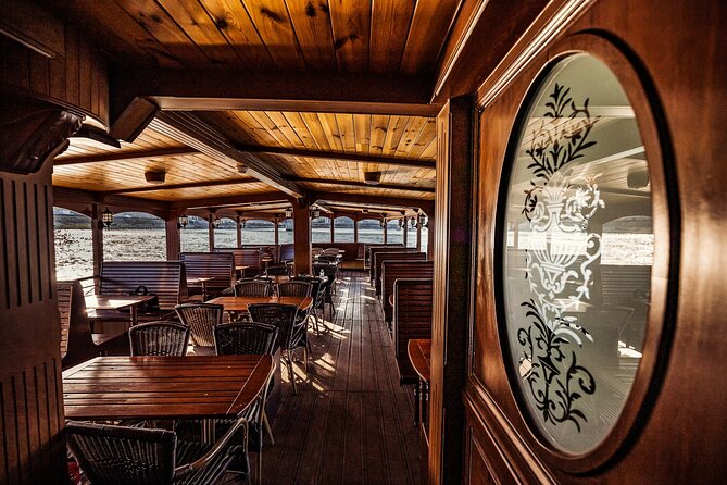 Budapest Paddle Steamer Danube Cruise with Tokaj & Audio Guide - The boat, seats, and viewing areas