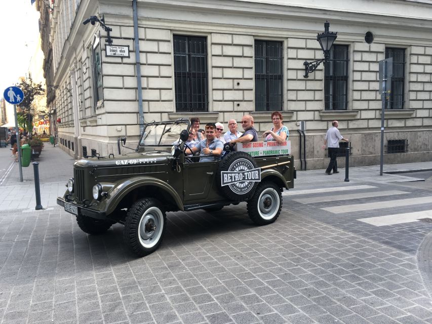 Budapest: Private City Tour with a Vintage Russian Jeep - Andrassy Avenue and the grand Pest introduction