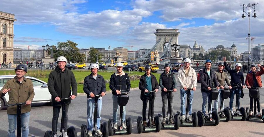Budapest: Segway Grand City Tour (Buda + Margaret + Pest) 3h - Starting at Haris köz and learning the Segway