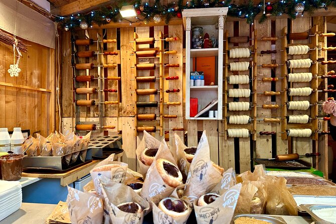 Budapest Wonderland - A Christmas Market Tour with Chimney Cake & Mulled Wine - Vörösmarty Square and the city-center finish
