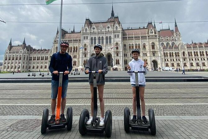 City Segway Tour Budapest Highlights️ (Buda + Pest) - Chain Bridge and the Lion Statue