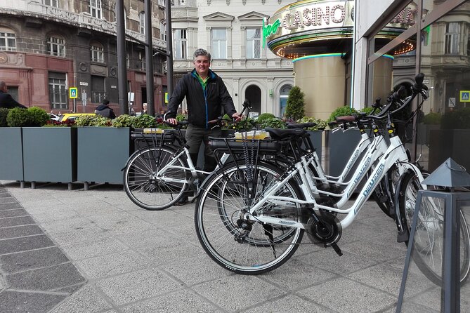 E-Bike Guided Tour in Castle Hill Budapest - Starting beside the Danube at the Duna Corso