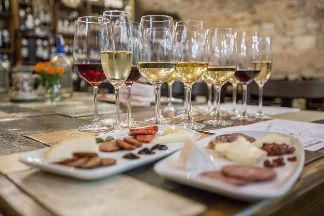 Evening Wine, Cheese, & Charcuterie Tasting in Budapest - Eight glasses that tell a Hungarian wine story