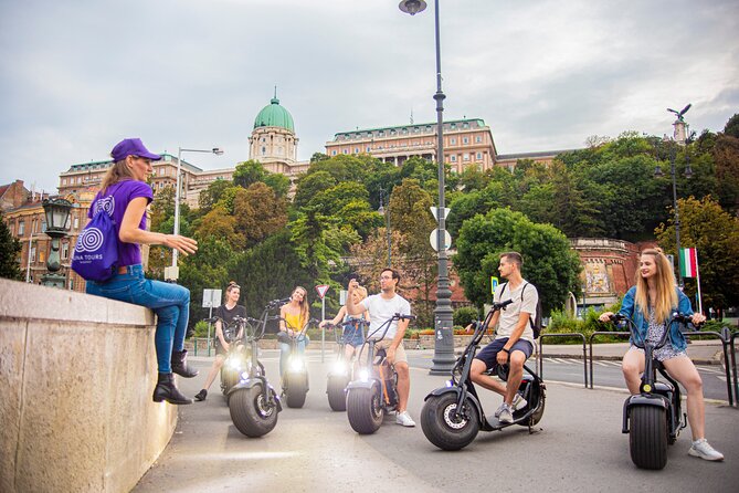 Guided Tours in Budapest on E-Scooter with various routes - Citadella at sunset and night