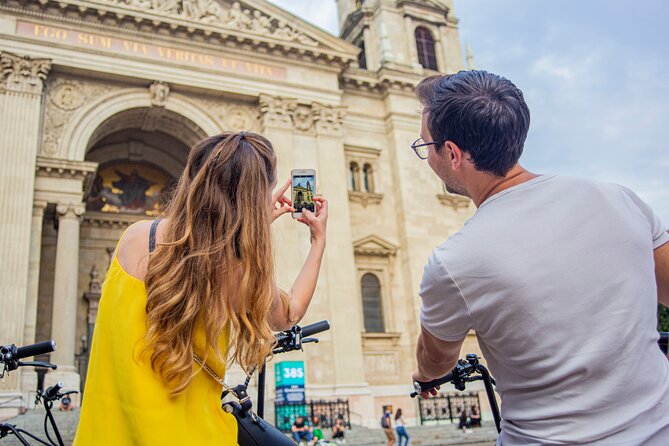 Guided Tours in Budapest on E-Scooter with various routes - Parliament, the first big Pest landmark