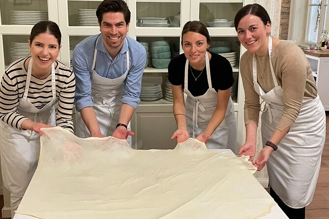 Hungarian Strudel Making Class: Stretch & Fill Two Ways - What the two-and-a-half-hour schedule feels like