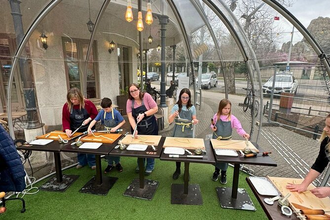 Kürtőskalács: Chimney Cake Workshop in City Park Budapest - A small group with room to work