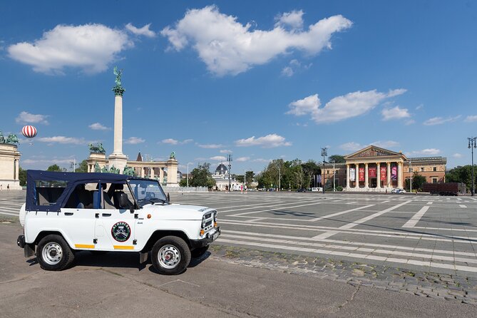 Private Budapest City tour with Classic Russian Jeep or G-Wagon! - Andrássy Avenue, the Opera, and Heroes’ Square