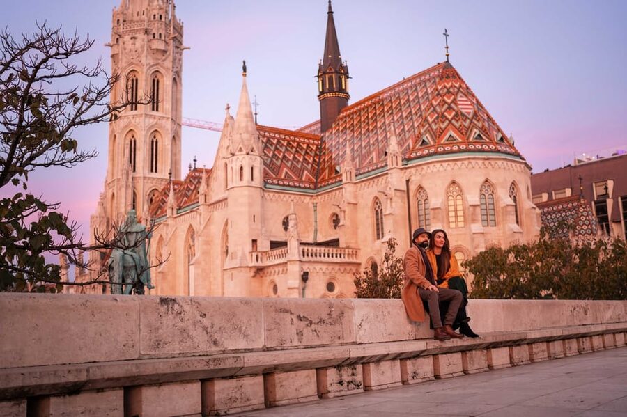 Private photography photo session at Fisherman Bastion - From Fisherman’s Bastion to Hunyadi János út