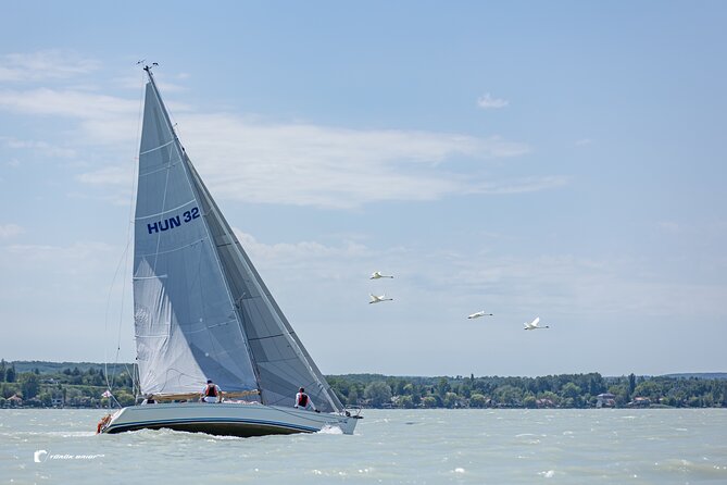 Sailing at Lake Balaton - Setting out from Balatonföldvár