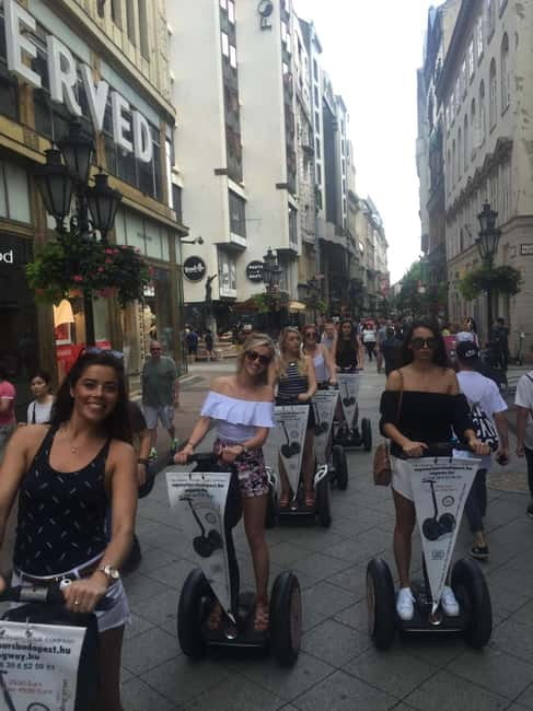 Segway Tour: Buda & Pest tour - Riding toward Buda Castle